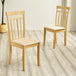Wooden Dining Chairs in Set Of 2 - Coast