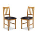 Wooden Dining Chairs in Set Of 2 - Coxmoor