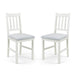 Wooden Dining Chairs in Set Of 2 - Coxmoor