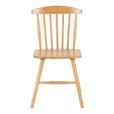 Wooden Dining Chairs In Set Of 2 - Emery