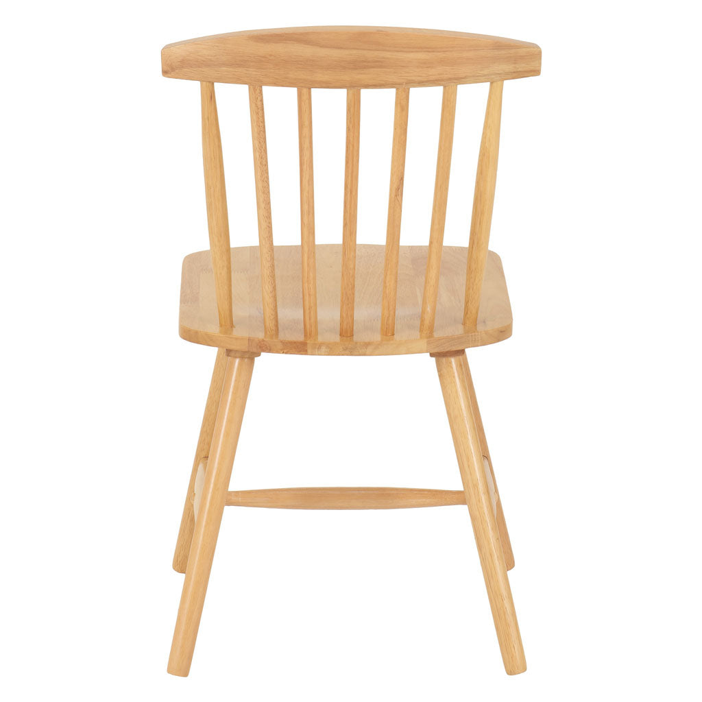 Wooden Dining Chairs In Set Of 2 - Emery