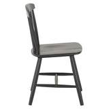 Wooden Dining Chairs In Set Of 2 - Emery