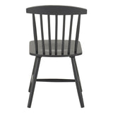 Wooden Dining Chairs In Set Of 2 - Emery