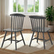Wooden Dining Chairs In Set Of 2 - Emery