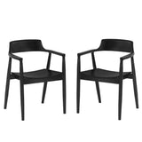 Wooden Dining Chairs in Set Of 2 - Franklin