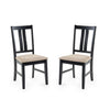 Wooden Dining Chairs in Set Of 2 - Hilton