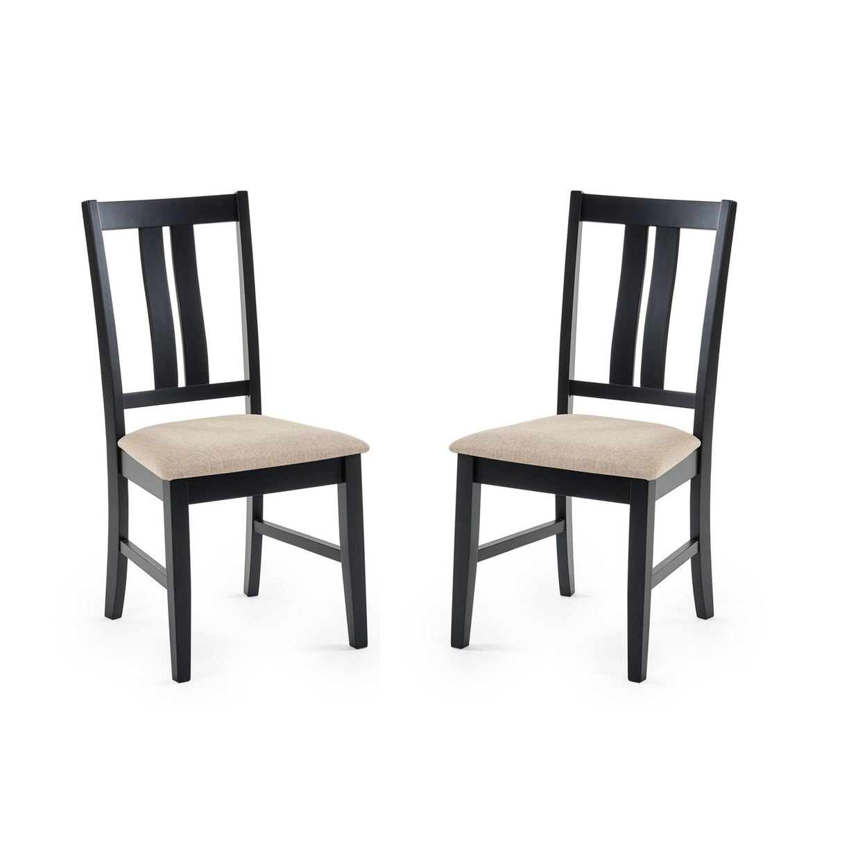 Wooden Dining Chairs in Set Of 2 - Hilton