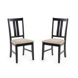 Wooden Dining Chairs in Set Of 2 - Hilton