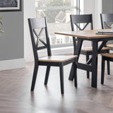 Wooden Dining Chairs in Set Of 2 - Hockley