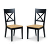 Wooden Dining Chairs in Set Of 2 - Hockley