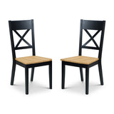 Wooden Dining Chairs in Set Of 2 - Hockley