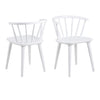 Wooden Dining Chairs in Set Of 2 - Ida