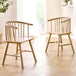 Wooden Dining Chairs in Set Of 2 - Kaito