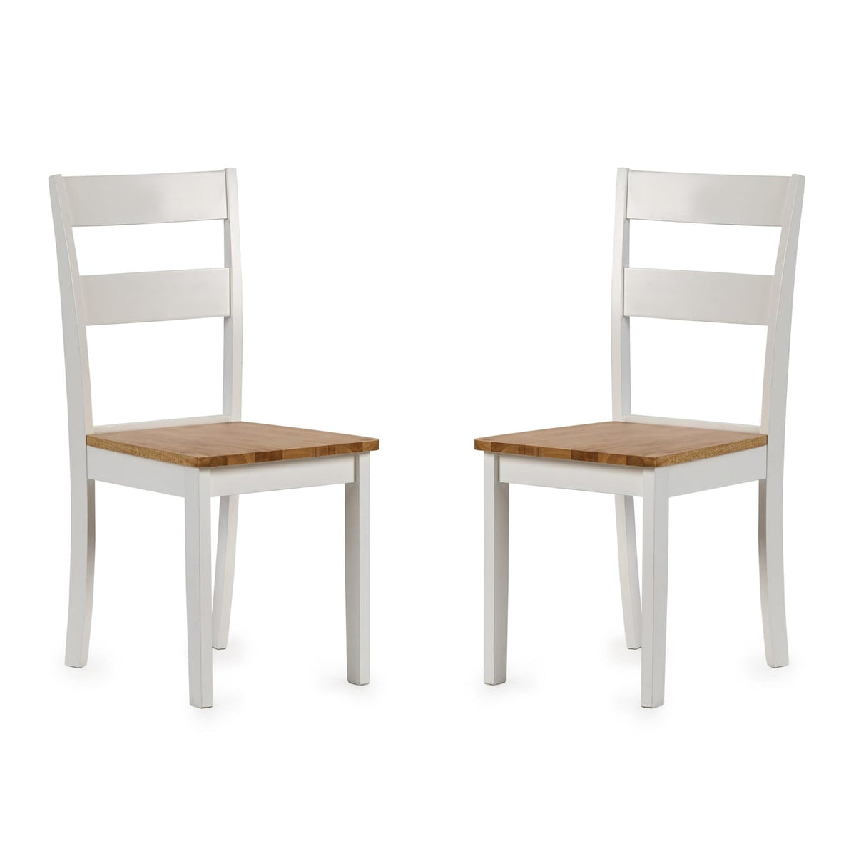 Wooden Dining Chairs in Set Of 2 - Linwood