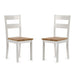 Wooden Dining Chairs in Set Of 2 - Linwood