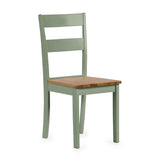 Wooden Dining Chairs in Set Of 2 - Linwood