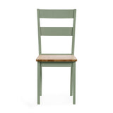 Wooden Dining Chairs in Set Of 2 - Linwood