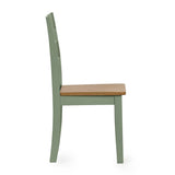 Wooden Dining Chairs in Set Of 2 - Linwood