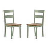 Wooden Dining Chairs in Set Of 2 - Linwood
