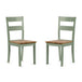 Wooden Dining Chairs in Set Of 2 - Linwood