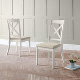 Wooden Dining Chairs in Set Of 2 - Provence
