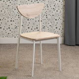 Wooden Dining Chairs in Set Of 2 - Riley