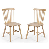 Wooden Dining Chairs in Set Of 2 - Sakura