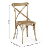 Wooden Dining Chairs in Set Of 2 - Satie