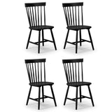 Wooden Dining Chairs in Set Of 4 - Torino