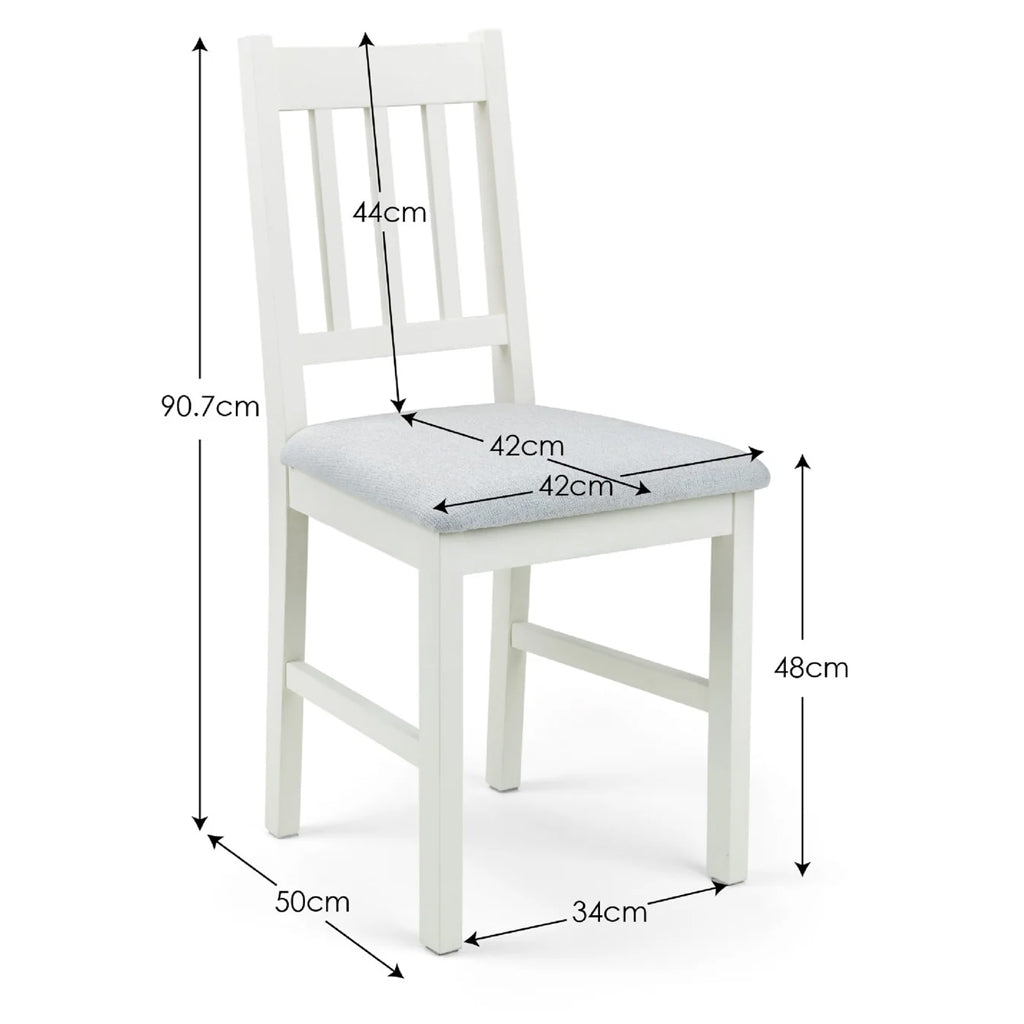 Wooden Dining Chairs in Set Of 2 - Coxmoor