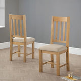 Wooden Dining Chairs in Set Of 2 - Hereford