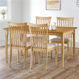 Wooden Dining Chairs in Set Of 2 - Ibsen