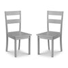 Wooden Dining Chairs in Set Of 2 - Kobe