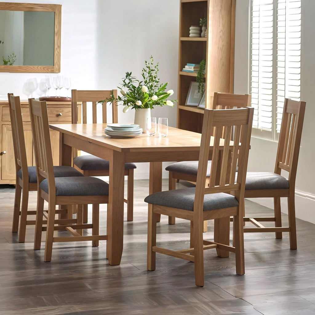 Wooden Dining Chairs in Set Of 2 - Mallory