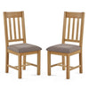 Wooden Dining Chairs in Set Of 2 - Mallory