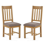 Wooden Dining Chairs in Set Of 2 - Mallory