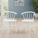 Wooden Dining Chairs in Set Of 2 - Modena