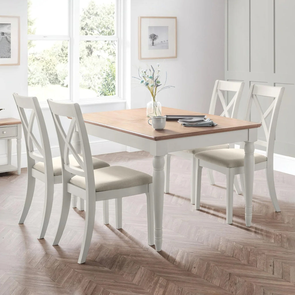 Wooden Dining Chairs in Set Of 2 - Provence