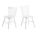 Wooden Dining Chairs in Set Of 2 - Riano