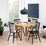 Wooden Dining Chairs in Set Of 2 - Riano