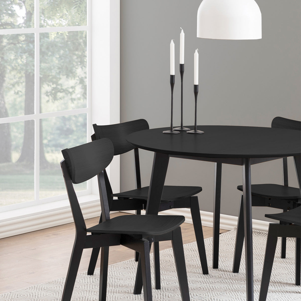 Wooden Dining Chairs in Set Of 2 - Roxby