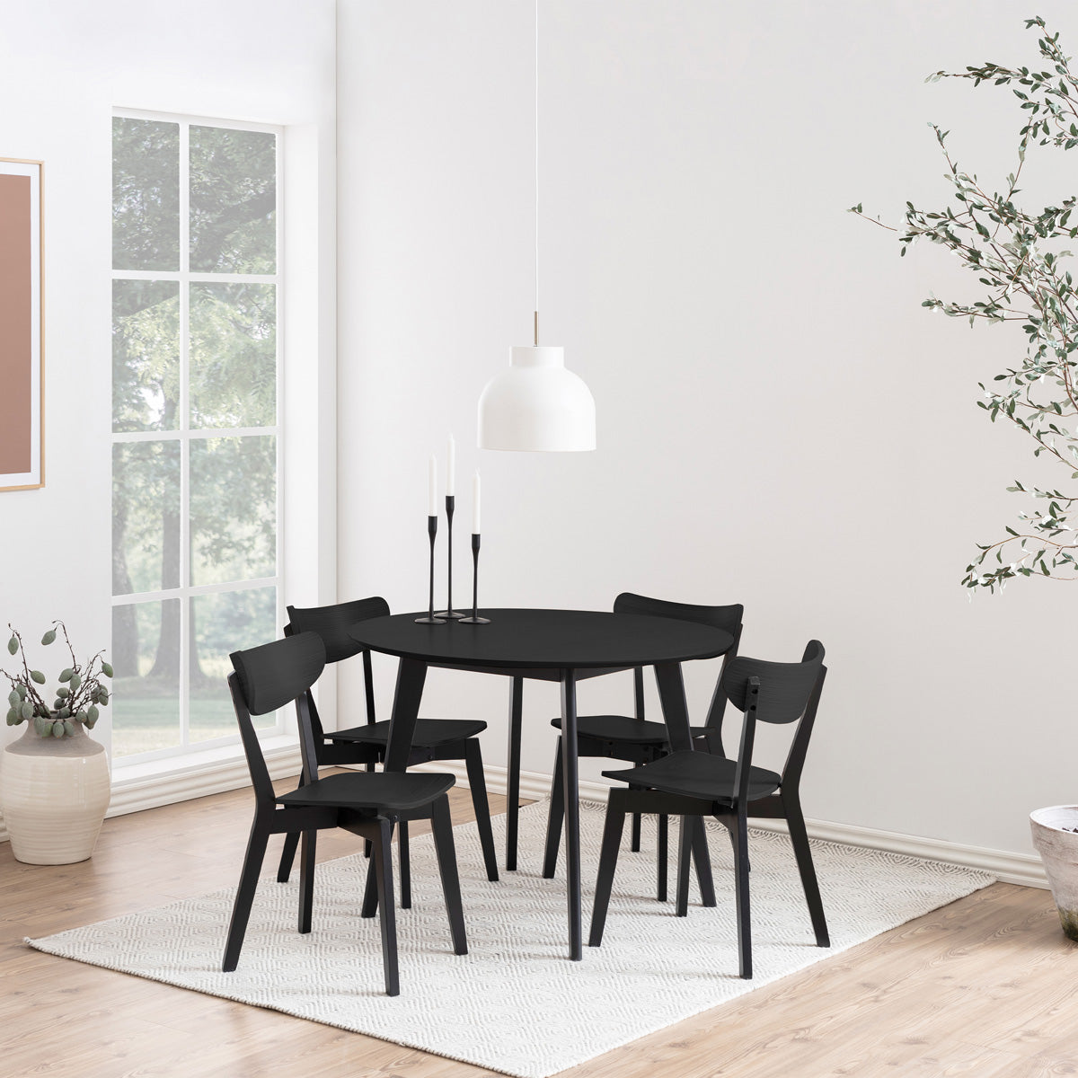 Wooden Dining Chairs in Set Of 2 - Roxby
