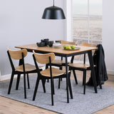 Wooden Dining Chairs in Set Of 2 - Roxby