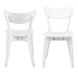 Wooden Dining Chairs in Set Of 2 - Roxby