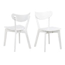 Wooden Dining Chairs in Set Of 2 - Roxby