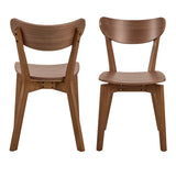 Wooden Dining Chairs in Set Of 2 - Roxby
