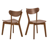 Wooden Dining Chairs in Set Of 2 - Roxby