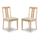 Wooden Dining Chairs in Set Of 2 - Rufford