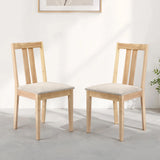 Wooden Dining Chairs in Set Of 2 - Rufford