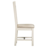 Wooden Dining Chairs Straight Back in Set Of 2 - Windsor